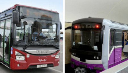 Həftəsonu metro və avtobuslar işləməyəcək