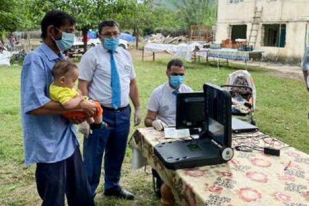 Şəhid övladına Səyyar ASAN xidmət göstərildi - FOTO