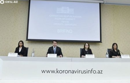 Azərbaycanda koronavirus və karantin rejimi ilə bağlı son vəziyyət açıqlanır - CANLI YAYIM