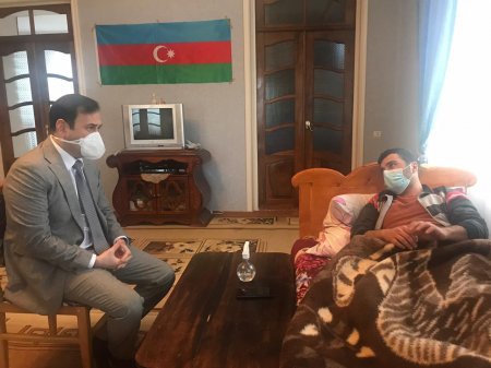 Vətən  müharibəsi qazilərinin ailələri ilə görüşlər davam edir