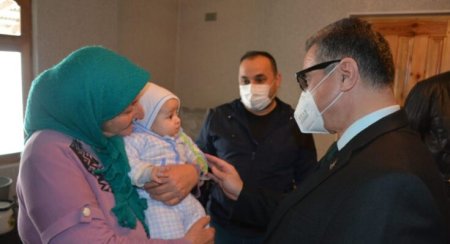 Deputat şəhid ailələrini ziyarət etdi-Fotolar