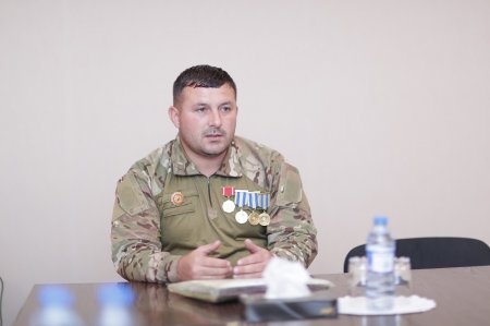 Nazir Sahil Babayev Samuxda vətəndaşları qəbul edib