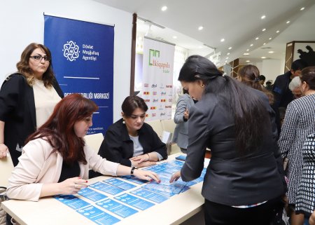 Ağstafada əmək yarmarkası keçirilib