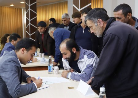 Ağstafada əmək yarmarkası keçirilib