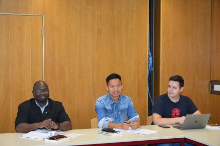 İlahiyyat İnstitutunun rektoru Cenevre Universitetində tələbələrlə görüşüb 