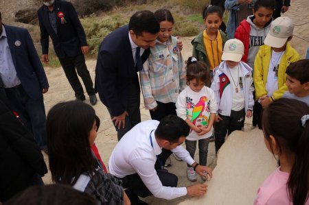Şəhid övladlarının Qobustan Milli Tarix-Bədii  Qoruğuna ekskursiyası təşkil edilib