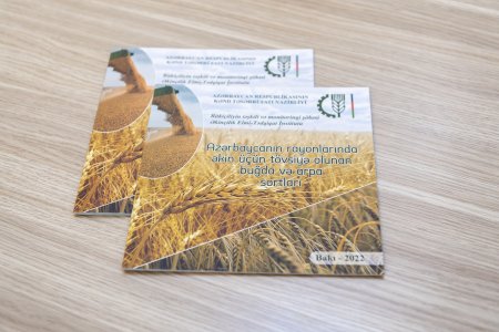 “Azərbaycanın rayonlarında əkin üçün tövsiyə olunan buğda və arpa sortları” adlı kataloq çap olunub