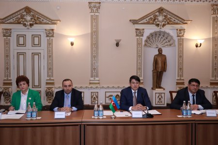 Komitə sədri Gürcüstanın təhsil və elm naziri ilə görüşüb